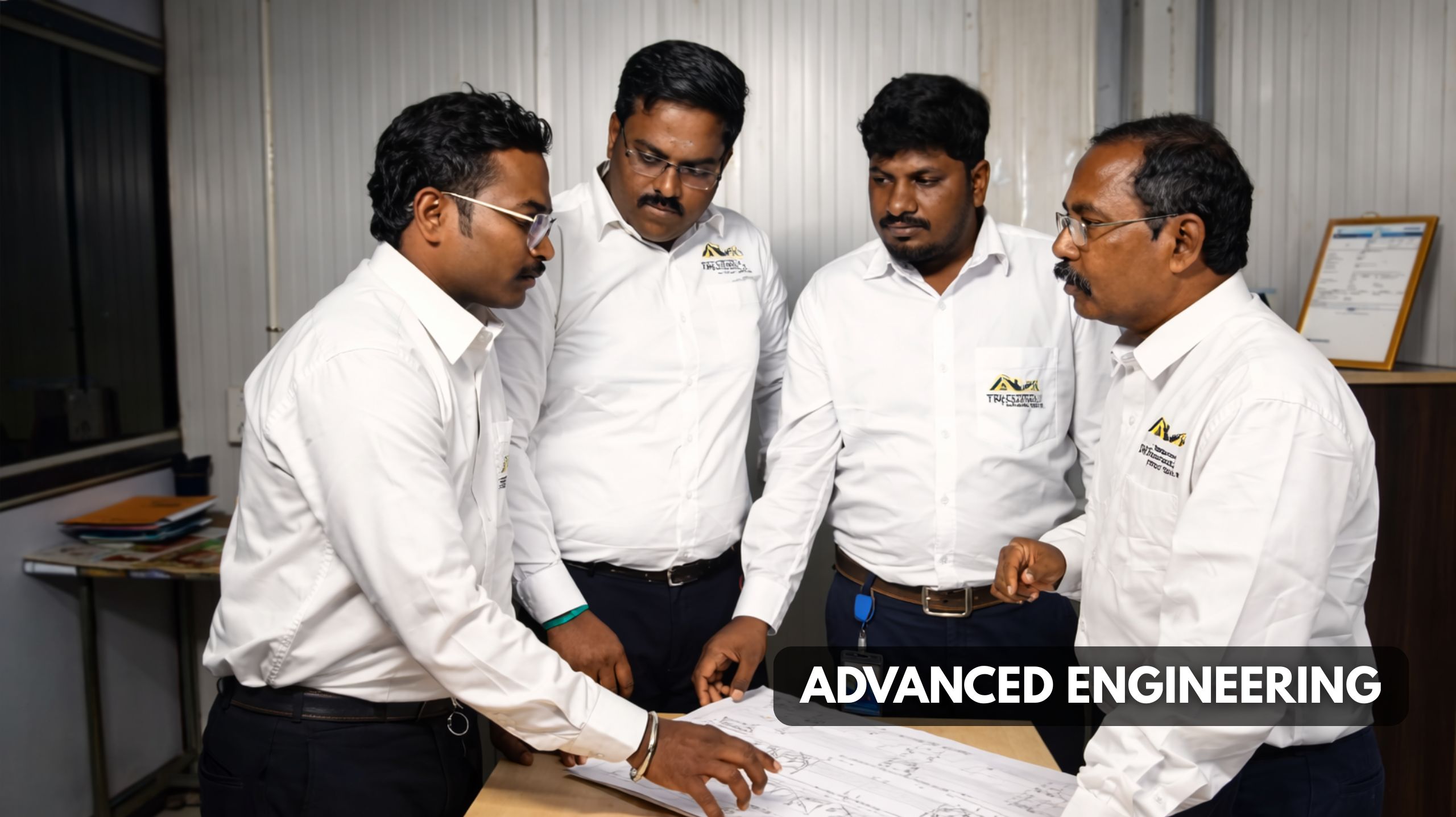 Advanced Engineering Team at Thirumala Roofings