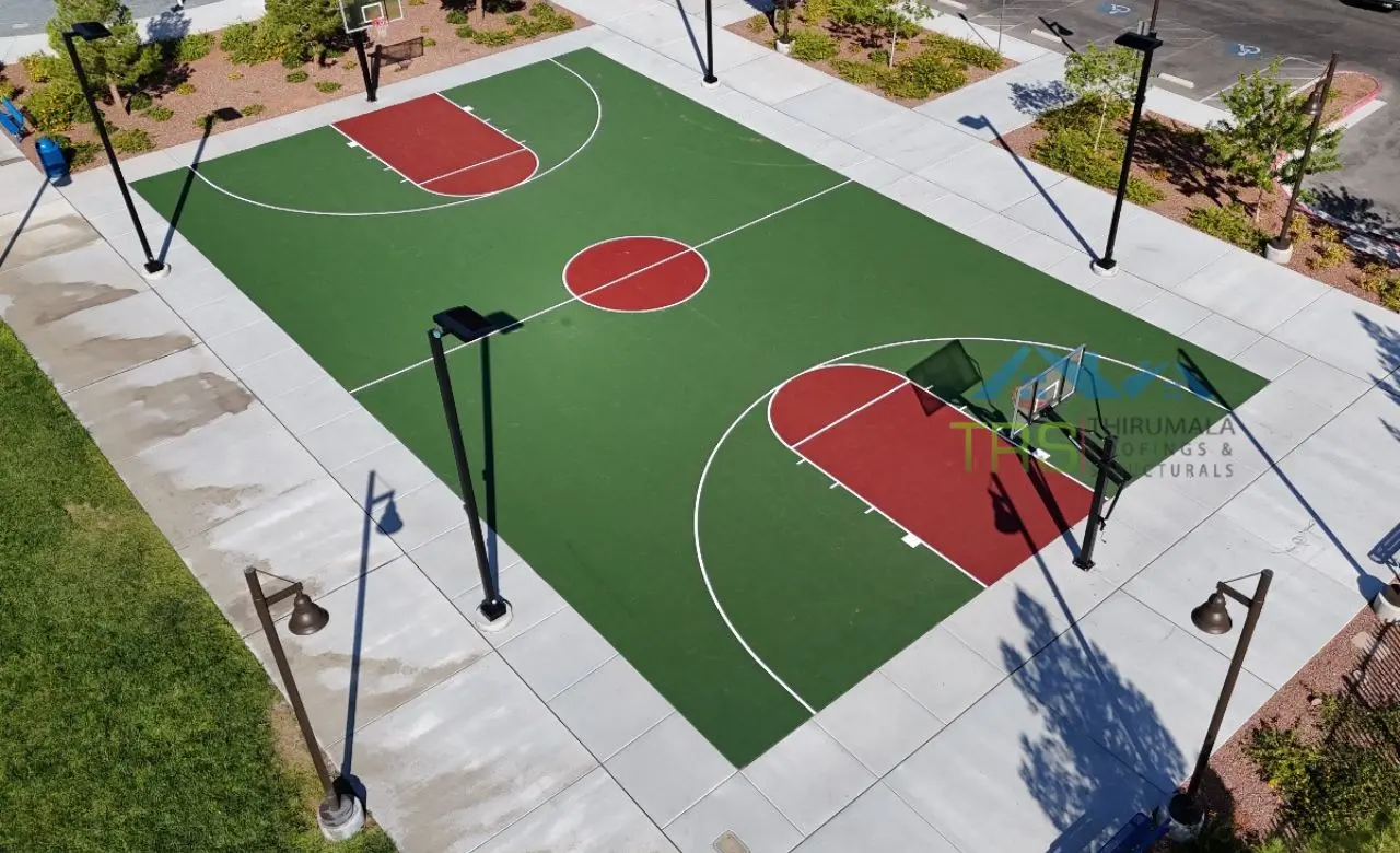 Basketball Arena Construction
