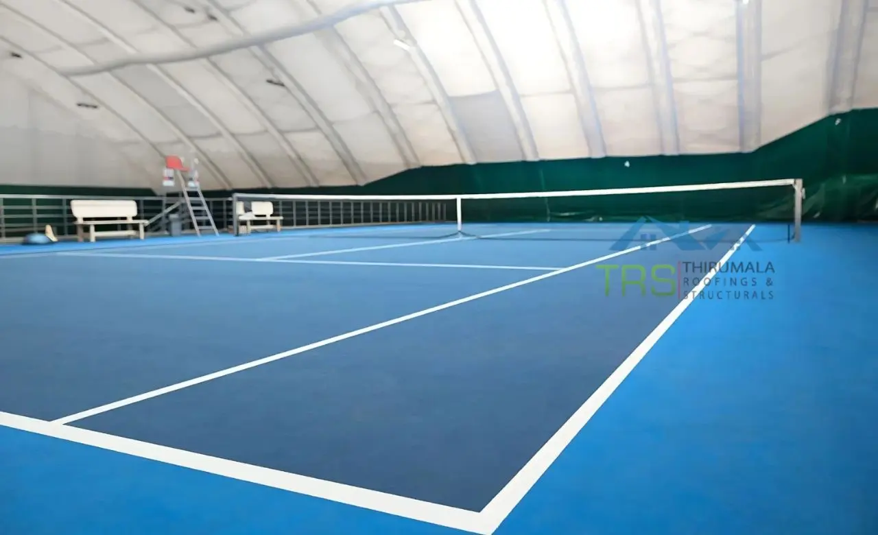 Tennis Hall Construction